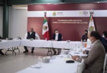 Mantiene Cuitláhuac García supervisión de operativos en mesa de la COESCONPAZ