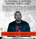 Familiares denuncian detención arbitraria de activista en Xalapa