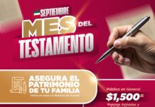 Veracruz lanza campaña Septiembre, Mes del Testamento
