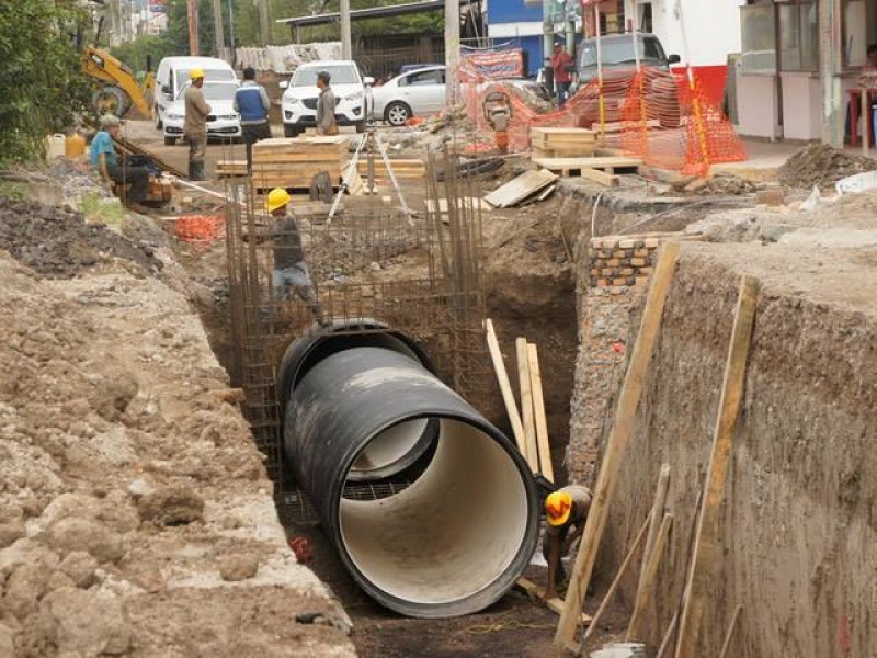Destina Ayuntamiento 70 mdp para colector pluvial en Xalapa