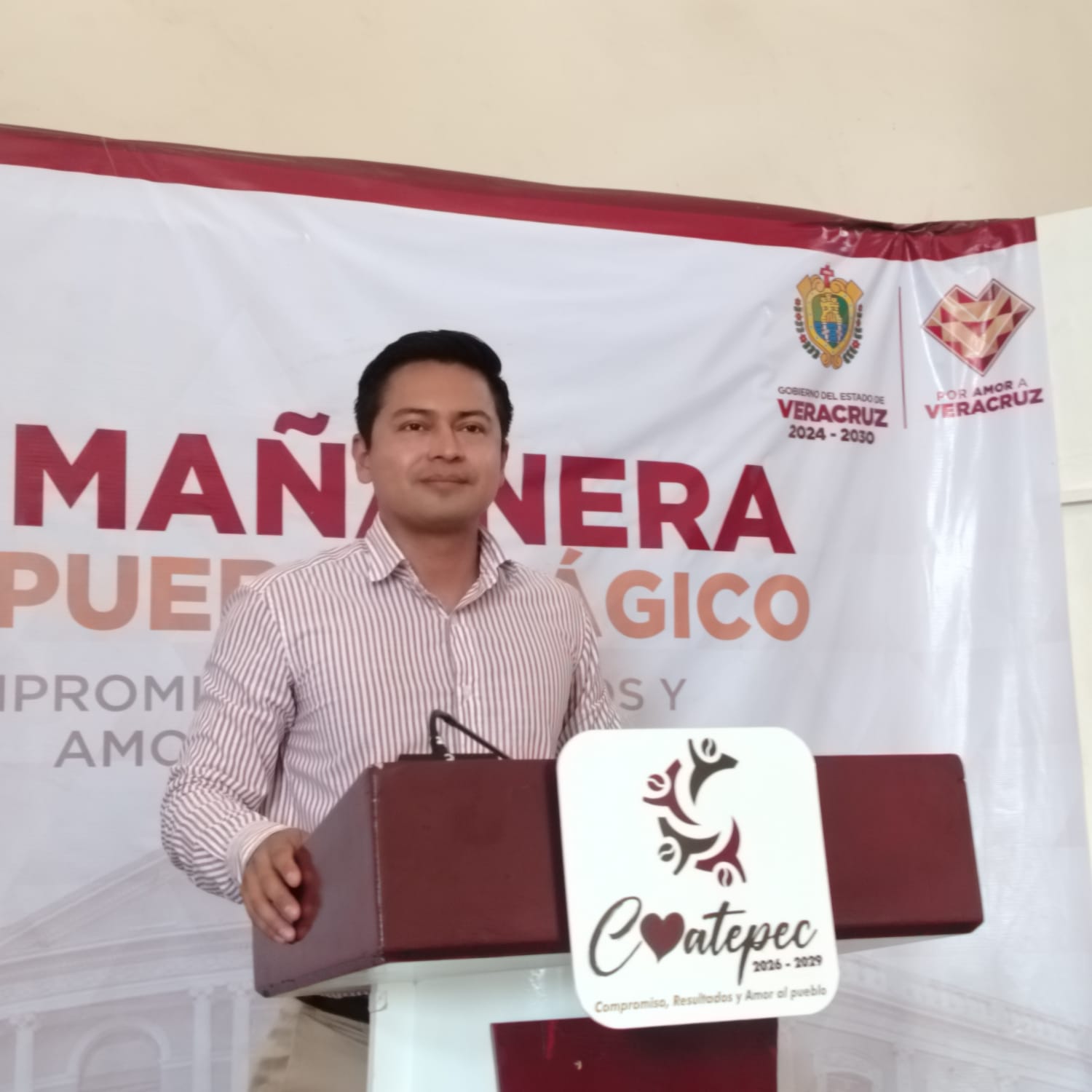 Alcalde de Coatepec desmiente a diputado sobre supuesta obstaculización de evento