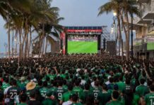 En Veracruz y Xalapa se instalarán pantallas para el partido de México contra Inglaterra
