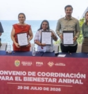 Sedema, PMA y FGE acuerdan acciones conjuntas para el bienestar animal