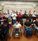Ayuntamiento celebra destacado desempeño de atletas de deporte adaptado