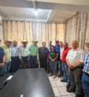 Banderazo a la campaña de barrido en El Higo