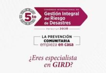 Abierta convocatoria del ‘Quinto Congreso Internacional del Gestión Integal de Riesgo de Desastres’