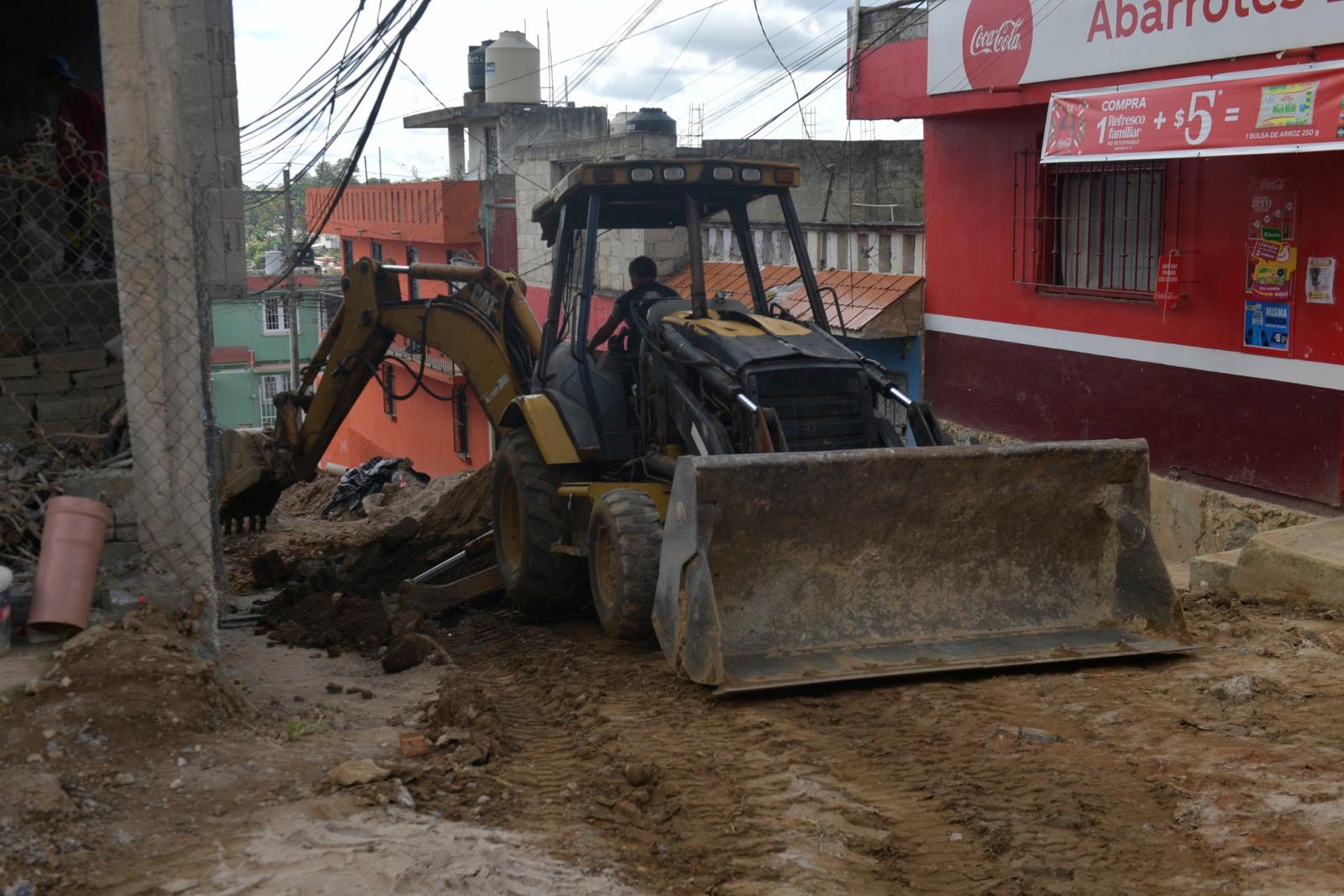 Tres obras en marcha en la colonia Rotarias mejorarán servicios y movilidad de la comunidad