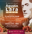 Invita SECVER al Festival Agustín Lara en Tlacotalpan