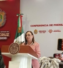 «Él tiene la libertad de hacer»: Nahle a Adrián Naveda
